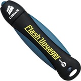 Corsair Flash Voyager USB 3.0 64 GB usb-stick Zwart/blauw, CMFVY3A-64GB