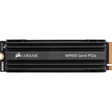 Corsair Force Series MP600, 500 GB SSD Zwart, CSSD-F500GBMP600, Gen4 PCIe x4 NVMe, M.2 2280 