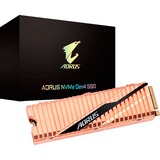 GIGABYTE AORUS NVMe Gen4 SSD, 500 GB SSD Koper, GP-ASM2NE6500GTTD, M.2 2280, PCIe 4.0 x4, NVMe 1.3