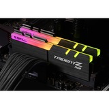 G.Skill 16 GB DDR4-2400 Kit werkgeheugen Zwart, F4-2400C15D-16GTZR, Trident Z RGB, XMP