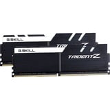 G.Skill 16 GB DDR4-3200 Kit werkgeheugen Zwart/wit, F4-3200C14D-16GTZKW, Trident Z, XMP 2.0