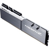 G.Skill 32 GB DDR4-3600 Kit werkgeheugen Zilver/wit, F4-3600C17D-32GTZSW, Trident Z, XMP 2.0