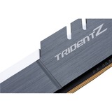 G.Skill 32 GB DDR4-3600 Kit werkgeheugen Zilver/wit, F4-3600C17D-32GTZSW, Trident Z, XMP 2.0