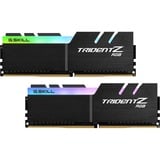 G.Skill 32 GB DDR4-3600 Kit werkgeheugen Zwart, F4-3600C18D-32GTZR, Trident Z RGB, XMP