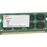 G.Skill 4 GB DDR3-1600 (1x 4 GB) laptopgeheugen F3-12800CL11S-4GBSQ, SO-DIMM
