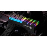 G.Skill 64 GB DDR4-3600 Quad-Kit werkgeheugen Zwart, F4-3600C18Q-64GTZR, Trident Z RGB, XMP