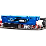 G.Skill 8 GB DDR3-1600 Kit werkgeheugen Blauw, F3-1600C9D-8GAB, Ares-Serie, XMP, Lite retail