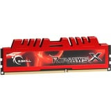 G.Skill 8 GB DDR3-1600 werkgeheugen F3-12800CL10S-8GBX, RipjawsX, Lite retail