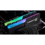 G.Skill Trident Z RGB 32 GB DDR4-3600 (2x 16 GB) werkgeheugen Zwart, F4-3600C18D-32GTZR, XMP 2.0