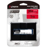 Kingston A2000, 1 TB SSD SA2000M8/1000G, NVMe PCIe Gen 3.0 x 4, M.2 2280