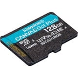 Kingston Canvas Go! Plus microSDXC 128 GB geheugenkaart Zwart, USH-I, U3, V30, A2