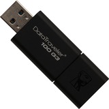 Kingston DataTraveler 100 G3 64 GB usb-stick Zwart, DT100G3/64GB, Lite retail