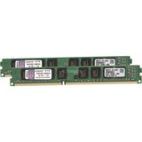 Kingston ValueRAM 8 GB DDR3-1600 Kit werkgeheugen KVR16N11S8K2/8, Lite retail