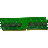 Mushkin 2 GB DDR2-800 Kit werkgeheugen 996529, Essentials-Serie, Lite retail