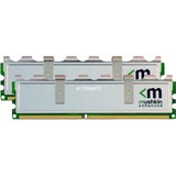 Mushkin 4 GB DDR2-667 Kit werkgeheugen 996756, Silverline