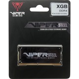 Patriot 32 GB DDR4-2400 laptopgeheugen Grijs, PVS432G240C5S, Viper Steel, XMP 2.0