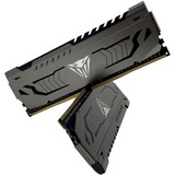 Patriot 32 GB DDR4-3200 Kit werkgeheugen Grijs, PVS432G320C6K, Viper Steel, XMP