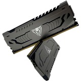 Patriot 64GB DDR4-3600 kit werkgeheugen Grijs, PVS464G360C8K, Viper Steel 