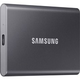 SAMSUNG Portable T7, 1 TB externe SSD Grijs, MU-PC1T0T/WW, USB-A 3.2 (10 Gbit/s)