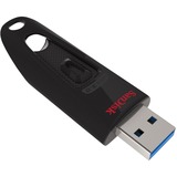 SanDisk Ultra USB3.0 256 GB usb-stick Zwart/rood, SDCZ48-256G-U46