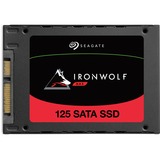 Seagate IronWolf 125 1 TB SSD Zwart, ZA1000NM1A002, SATA/600, 3D TLC NAND