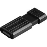 Verbatim PinStripe USB Drive 16 GB usb-stick Zwart, USB 2.0