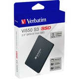 Verbatim Vi550 S3, 1 TB SSD Zwart, 49353, SATA/600, 3D NAND