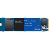 WD Blue SN550 NVMe, 250 GB SSD blauw, WDS250G2B0C, M.2 2280, PCIe Gen3 x4