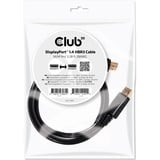 Club 3D DisplayPort 1.4 - DisplayPort 1.4 male-male kabel Zwart, 1 meter
