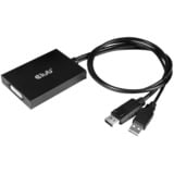 Club 3D DisplayPort to Dual Link DVI-I Active Adapter Zwart, DisplayPort to Dual Link DVI-I Active Adapter