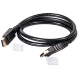 Club 3D Displayport 1.4 VESA Gecertificeerde kabel male-male Zwart, 1 meter, 8K 60Hz, 32.4Gbps