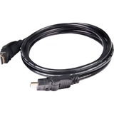 Club 3D HDMI 2.0 360° draaibare kabel Zwart, 2 meter, 4K