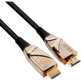 Club 3D HDMI 2.0 UHD Active Optical Cable HDR 4K 60Hz, 50m kabel Zwart, CAC-1391