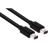 Club 3D Mini DisplayPort 1.4 kabel male-male Zwart, 2 meter