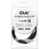 Club 3D Mini DisplayPort - DisplayPort 1.2 kabel Zwart, 2 meter, CAC-2163