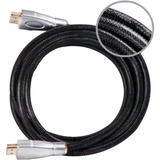 Club 3D Premium High Speed HDMI 2.0 4K60Hz UHD, 1m kabel Zwart, CAC-1311