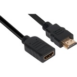 Club 3D Premium High Speed HDMI 2.0 Extension cable, 3m kabel Zwart, CAC-1321
