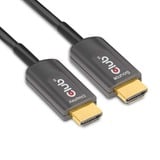 Club 3D  Ultra High Speed AOC HDMI 2.1 Gecertificeerde unidirectioneel kabel Zwart, 20 meter, 4K 120Hz, 8K 60Hz, 48Gbps