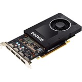 PNY NVIDIA Quadro P2200 grafische kaart 4x DisplayPort
