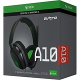 ASTRO Gaming A10 headset over-ear gaming headset Zwart/groen, Pc, Xbox One