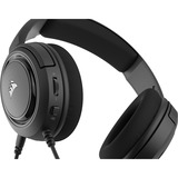 Corsair HS35 Stereo Gaming Headset Zwart, Pc, PlayStation 4, Xbox one, Nintendo Switch