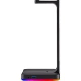 Corsair ST100 RGB Premium Headset Stand met 7.1 Surround Sound houder Zwart