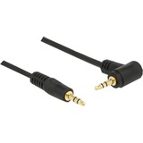 DeLOCK 3,5 mm male naar 3.5 mm male, 5,0m kabel Zwart