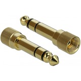 DeLOCK Stereo Jack 3,5 mm 3-Pin male > female verlengkabel Zwart, 5 meter