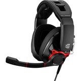 EPOS | Sennheiser GSP 600 gaming headset Zwart/rood, Pc, PlayStation 4, PlayStation 5, Xbox One, Xbox Series X|S, Nintendo Switch