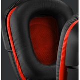 Logitech G332 Wired Gaming Headset Zwart/rood, PC, PlayStation 4 / 5, Xbox One (Series X|S), Nintendo Switch, Mobile