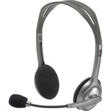 Logitech Stereo Headset H110 Zilver/grijs, Retail