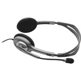 Logitech Stereo Headset H110 Zilver/grijs, Retail