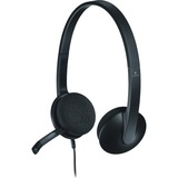 Logitech USB Headset H340 on-ear  Zwart, Retail