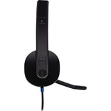 Logitech USB Headset H540 on-ear  Zwart, Retail